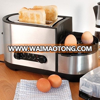 Breakfast set Toaster with egg cooker / 2 in 1 breakfast maker